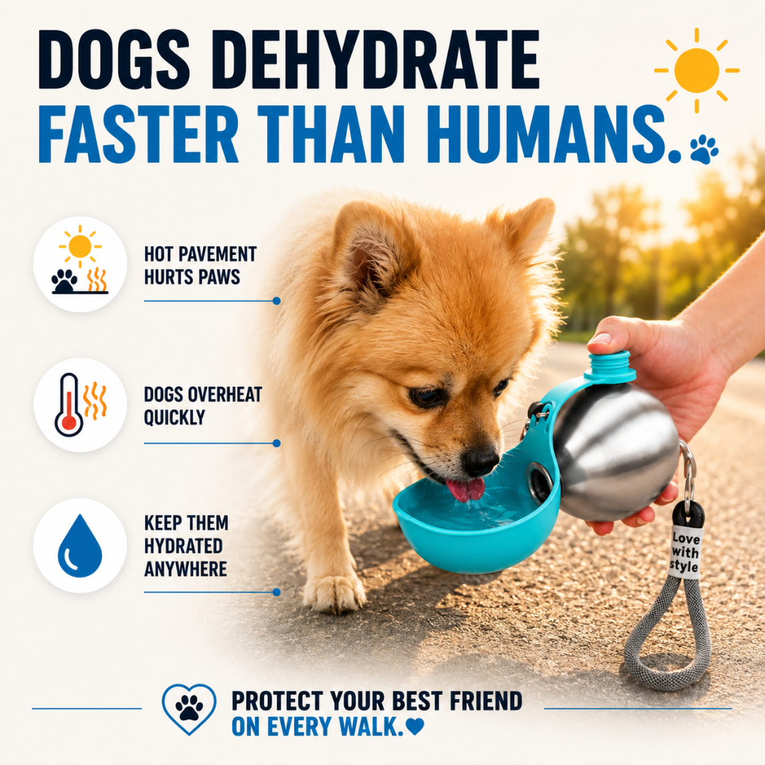PupTrail™ Portable Dog Water Bottle